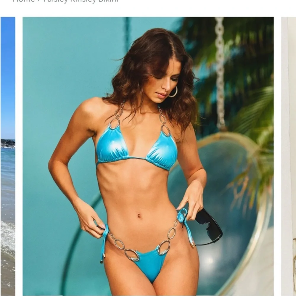 NWT Set Beach Bunny Kinsley Paisley - Picture 3 of 10